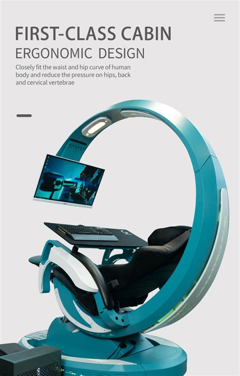 DXRacer Ingrem OrionX Gaming Pod Zero Gravity Chair Back Support Up