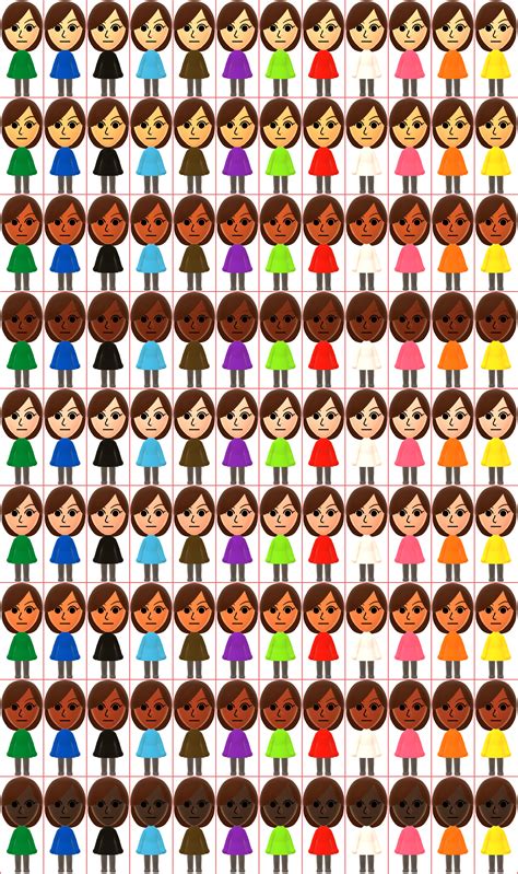 Pc Computer Mii Studio Default Mii Female The Spriters Resource