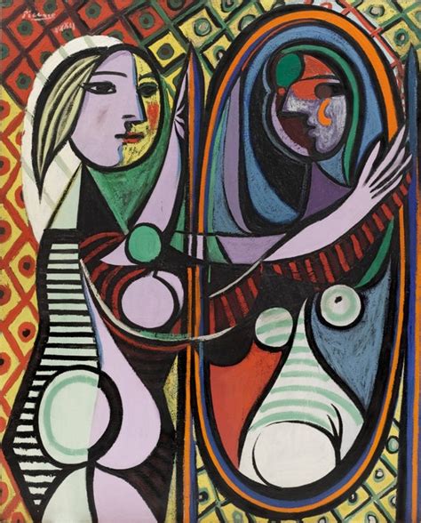 Pablo Picasso Girl Before a Mirror 1932 Hand-painted Oil - Etsy