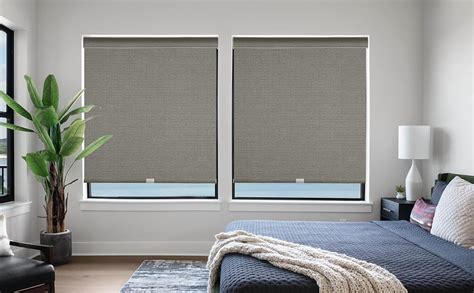 Amazon.com: Persilux Free-Stop Cordless 100% Blackout Roller Blinds for ...