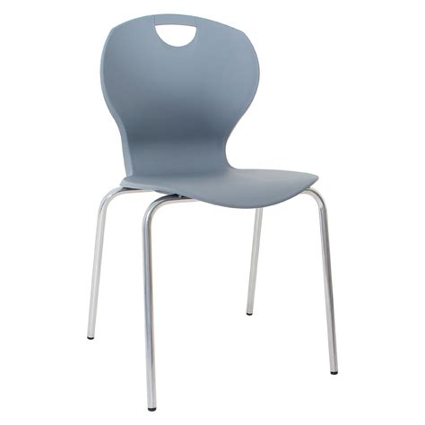 Evo Polypropylene Four Leg Bistro Chairs