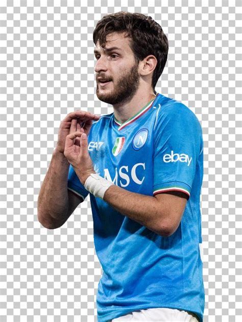 Khvicha Kvaratskhelia Transparent Png Render Free Football Napoli