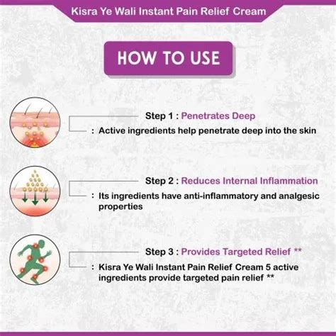 Kisra Ye Wali Instant Pain Relief Cream Algen Healthcare LTD At Rs 90