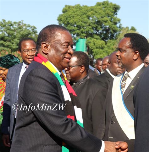 Nick Mangwana On Twitter Today He President Edmnangagwa Is