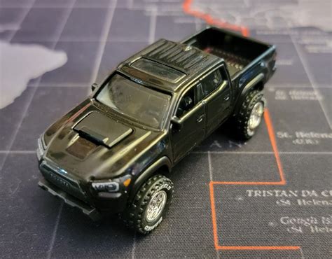 Custom Toyota Tacoma Hot Wheels Overland Off Road Scale Etsy
