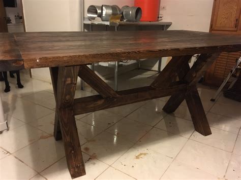 Ana White | Pine Farmhouse Table - DIY Projects