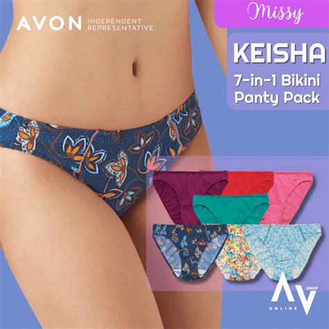 Avon Missy Keisha In Bikini Panty Pack S To L Shopee Malaysia
