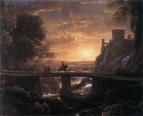 Art of the Day: Claude Lorrain, Landscape with an Imaginary View of Tipoli