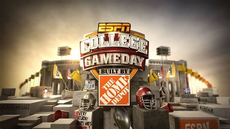 Watch College Gameday Built By The Home Depot Live Online At Watchespn