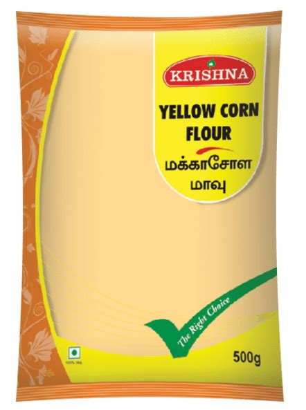 Yellow Corn Flour | Krishna Bhavan Foods