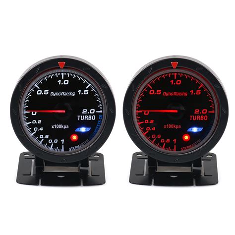 Dynoracing 60Mm Auto Turbo Boost Gauge Verstelba Grandado