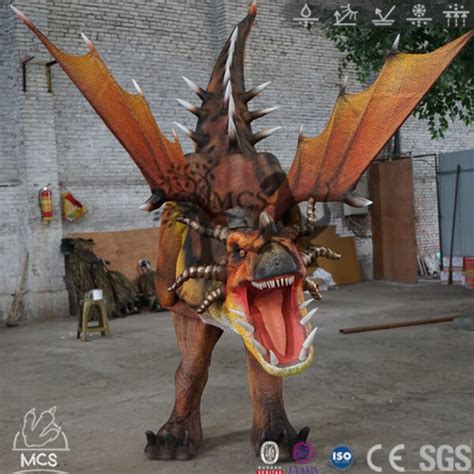 Realistic Walking Fire Dragon Costume For Party Events To Your Etsy