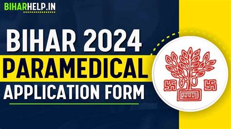 Bihar Paramedical Application Form Online Apply For Pe Or Pm Or