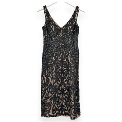 Sue Wong Dresses Vintage Sue Wong Nocturne Black Embroidered Sequin