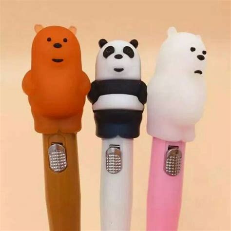 Jual Pulpen Lampu We Bare Bears Nyala Satuan Shopee Indonesia