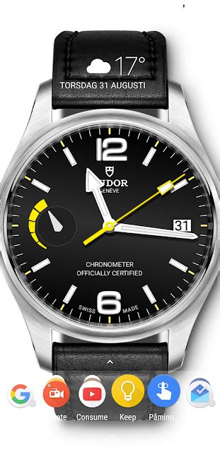 Tudor North Flag Watch Face