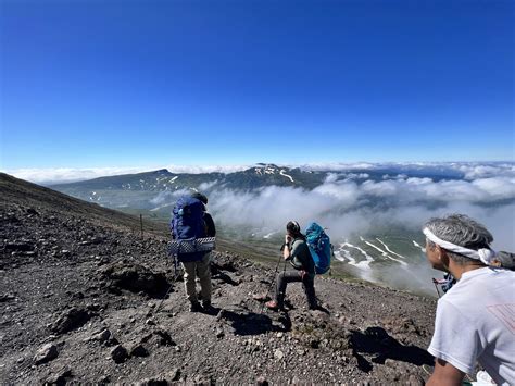 北海道遠征：大雪山縦走、旭岳 ～北鎮岳～黒岳、花と稜線、雄大な大自然を縦走 トレッキングさんの大雪山系・旭岳・トムラウシの活動データ