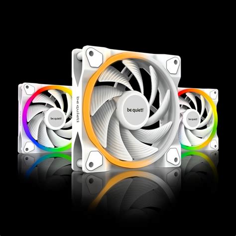 Be Quiet Light Wings White Mm High Speed Pwm Fan Pack Bl