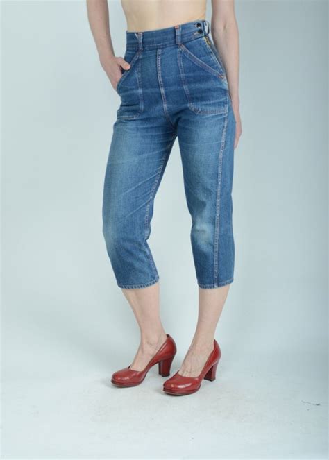 Vintage Side Zip Jeans Gem