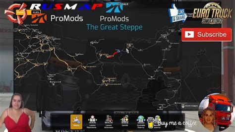 Euro Truck Simulator Addon Promods V The Great Steppe V