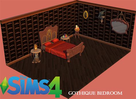 Gothique bedroom - Screenshots - The Sims 4 Build / Buy - CurseForge