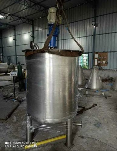 Real Ions Stainless Steel Chemical Vessels Capacity From Ltrs Rs