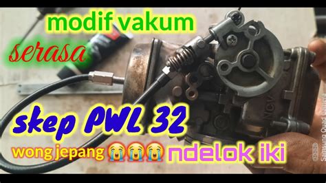 Modif Karbu Vakum Jadi Skep Mio Pwl Karburator Youtube