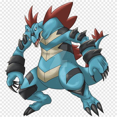 Feraligatr Totodile Mega Pokémon 포켓몬 용 가상의 인물 png PNGEgg