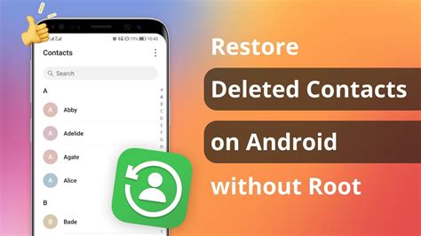 Ways How To Restore Deleted Contacts On Android Without Root