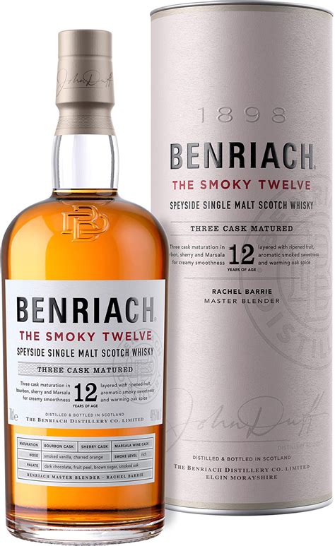 BenRiach 12 Year Old Three Cask Matured Speyside Single Malt Whisky