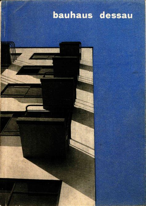 Herbert Bayer Cover Of Bauhaus Dessau College Of Design Prospectus