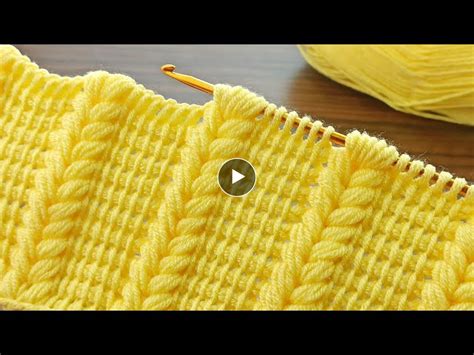 Great süper idea Very easy Tunisian crochet baby blanket models