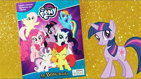 My Little Pony Activity Book Mlp Toys Mlp Storybook Youtube