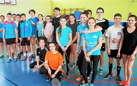 Badminton Unss Les Filles De Rabelais Au Top Le T L Gramme