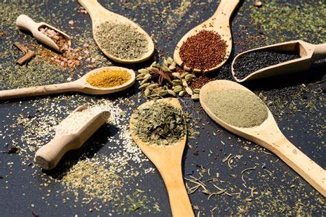 Herbs and spices stock image. Image of dried, healthy - 281675913