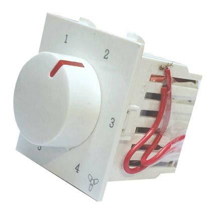 Hi Plasst 5 Step Type Socket Indicator Modular Fan Regulator Use In