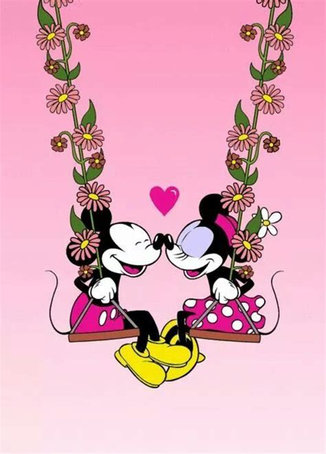 Mickey Mouse And Minnie Mouse Love Story Mickeymouse Minniemouse