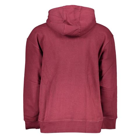TOMMY HILFIGER Мъжки суичър цвят лилав - OneMoreTrend
