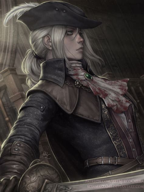 Lady Maria Of The Astral Clocktower Bloodborne Drawn By Sciamano