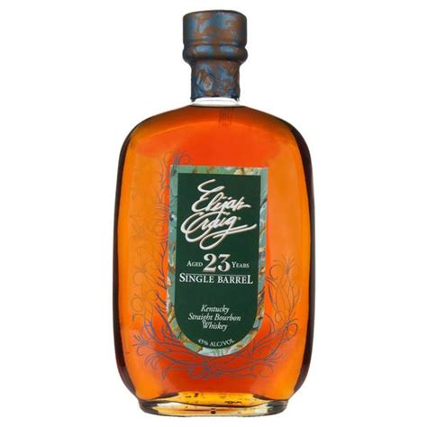 Elijah Craig Bourbon 18 Year Single Barrel 750ML – Stop and Shop Liquor