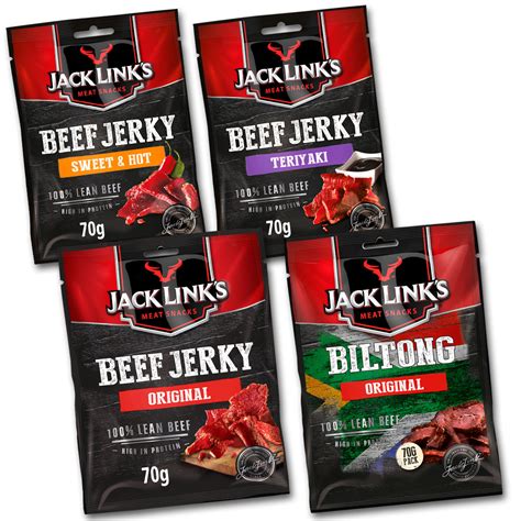 Jack Links Suszona Wo Owina Protein Beef Jerky Mix Smak W Biltong