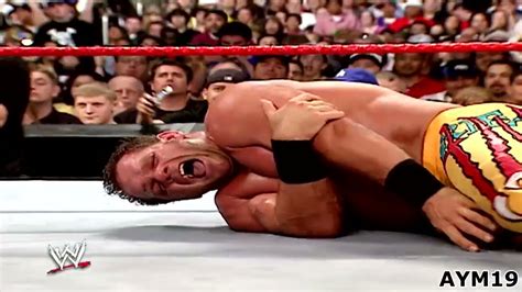 Edge Vs Chris Benoit Raw Highlights Youtube