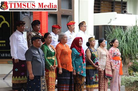 Kanwil Kemenkumham Bali Peringati Hari Lahir Pancasila Tahun 2023