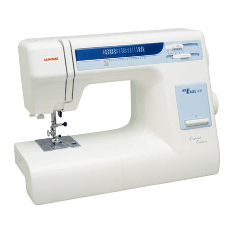 JANOME MYEXCEL 18W-MW3018 MANUAL Pdf Download | ManualsLib