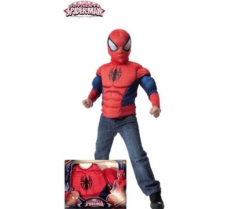 Fato de Spiderman Ultimate músculos para crianças