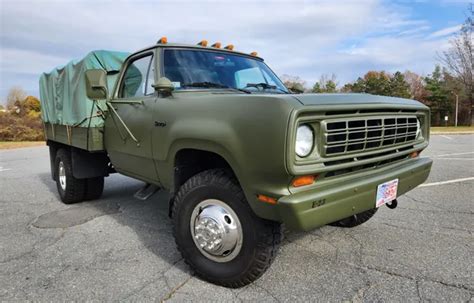 1976 Dodge W300 Vin W31bj6s326704 Classic