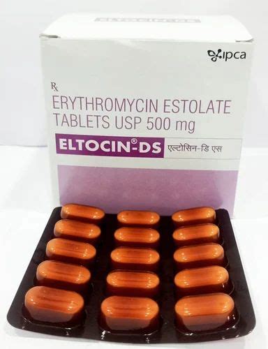 Worldwide Eltocin Ds Mg Tablet Erythromycin Estolate Tablet At