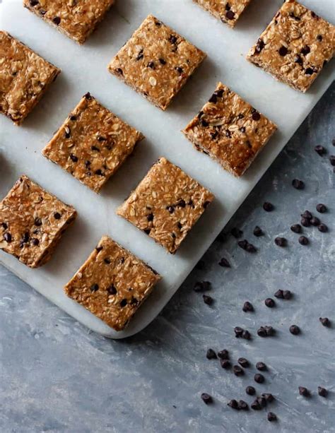 No Bake Honey Peanut Butter Oat Bars Goodie Godmother