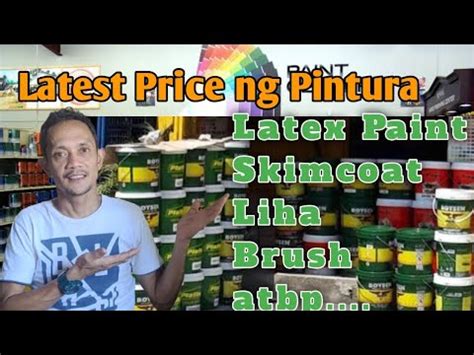 Magkano Ang Presyo Ng Pintura Latest Price Ng Pintura Painting