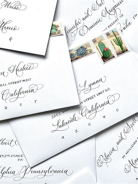 Wedding Envelope Calligraphy